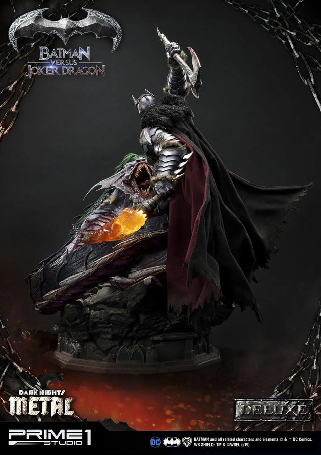 Batman Versus Joker Dragon (Deluxe Version) Dark Nights: Metal (Comics) – Prime1Studio – ActionFigure Brasil