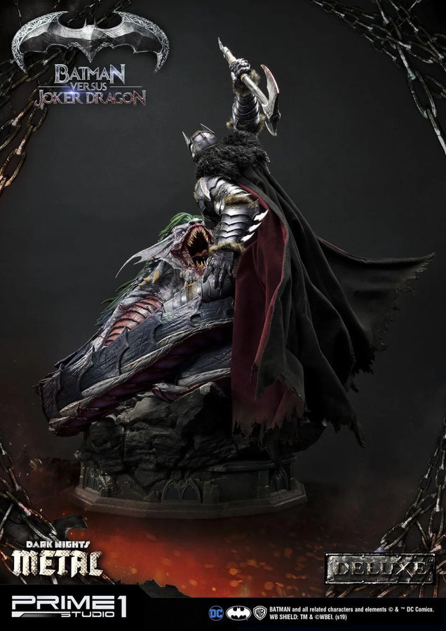 Batman Versus Joker Dragon (Deluxe Version) Dark Nights: Metal (Comics) – Prime1Studio – ActionFigure Brasil