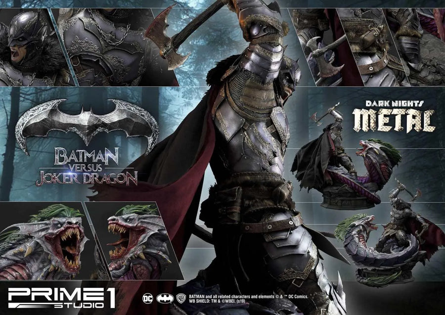 Batman Versus Joker Dragon (Regular Version) Dark Nights: Metal (Comics) – Prime1Studio – ActionFigure Brasil