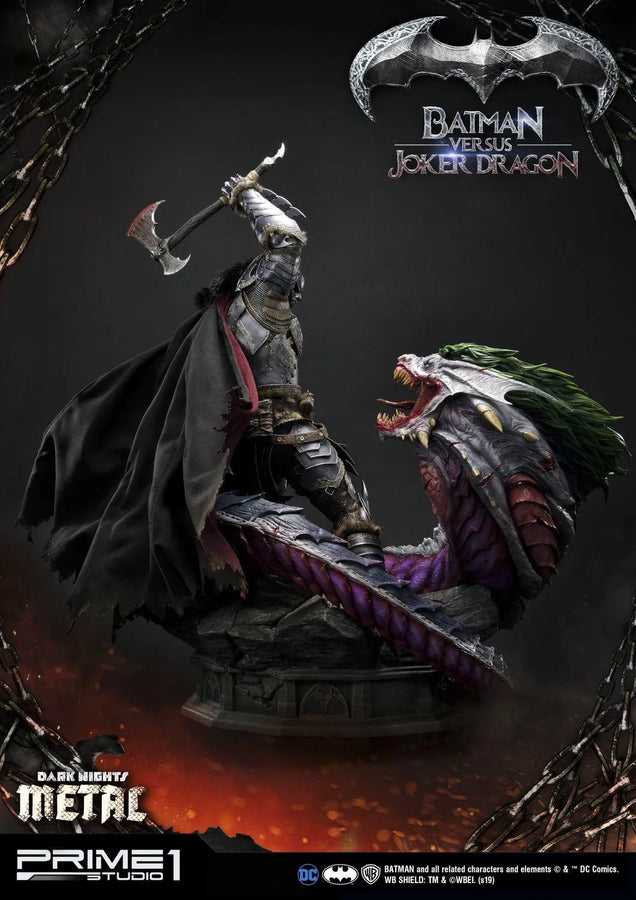 Batman Versus Joker Dragon (Regular Version) Dark Nights: Metal (Comics) – Prime1Studio – ActionFigure Brasil