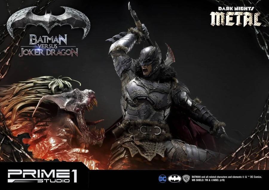Batman Versus Joker Dragon (Regular Version) Dark Nights: Metal (Comics) – Prime1Studio – ActionFigure Brasil