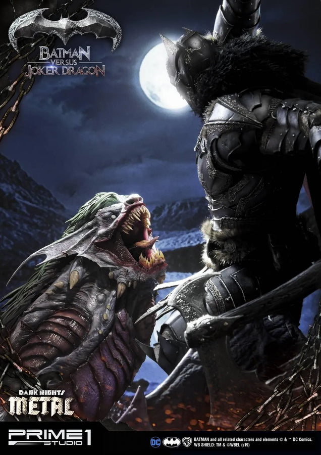 Batman Versus Joker Dragon (Regular Version) Dark Nights: Metal (Comics) – Prime1Studio – ActionFigure Brasil