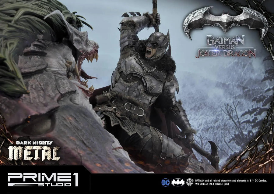 Batman Versus Joker Dragon (Regular Version) Dark Nights: Metal (Comics) – Prime1Studio – ActionFigure Brasil