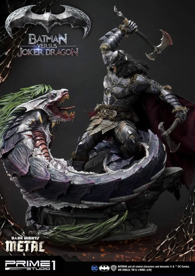 Batman Versus Joker Dragon (Regular Version) Dark Nights: Metal (Comics) – Prime1Studio – ActionFigure Brasil