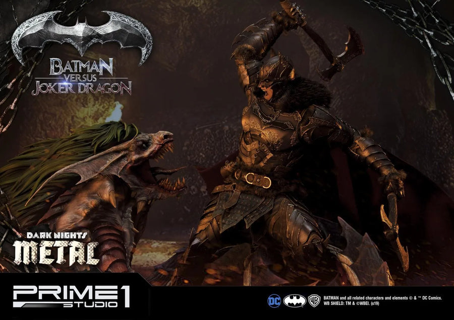 Batman Versus Joker Dragon (Regular Version) Dark Nights: Metal (Comics) – Prime1Studio – ActionFigure Brasil