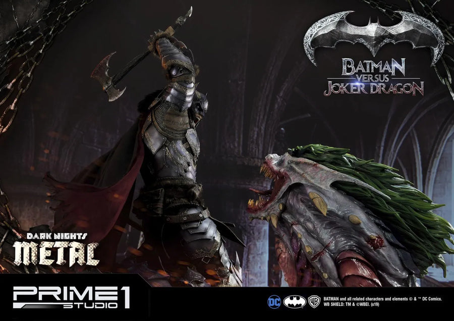 Batman Versus Joker Dragon (Regular Version) Dark Nights: Metal (Comics) – Prime1Studio – ActionFigure Brasil