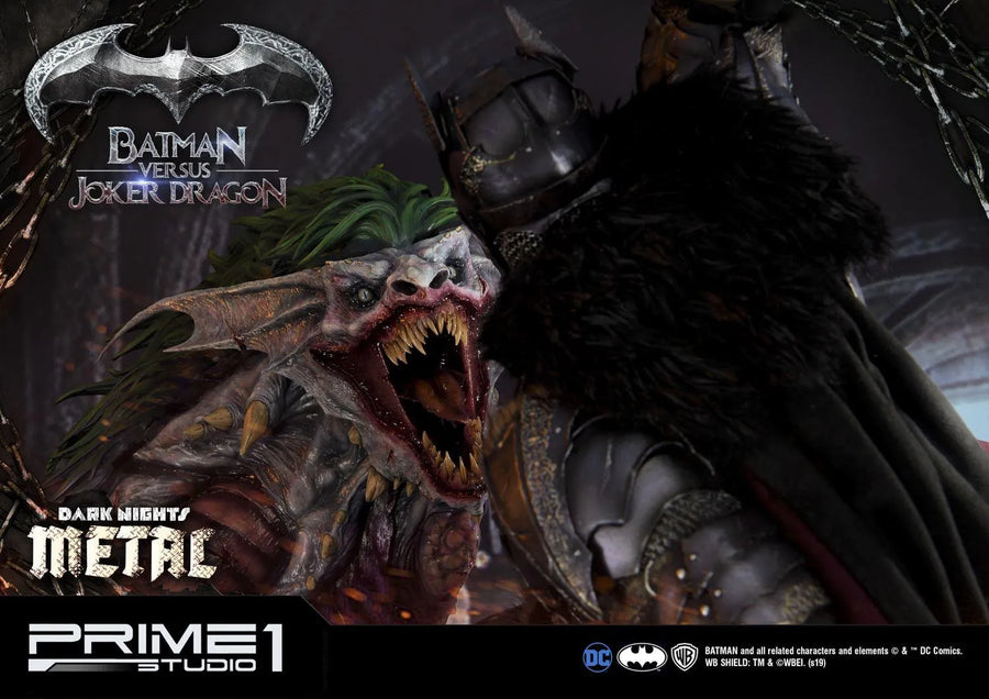 Batman Versus Joker Dragon (Regular Version) Dark Nights: Metal (Comics) – Prime1Studio – ActionFigure Brasil