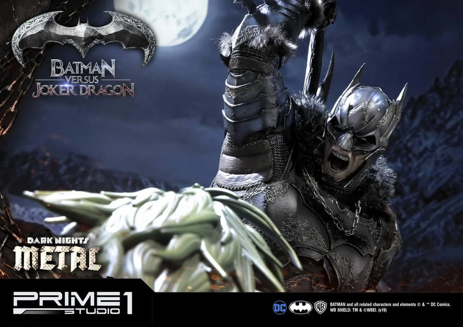 Batman Versus Joker Dragon (Regular Version) Dark Nights: Metal (Comics) – Prime1Studio – ActionFigure Brasil