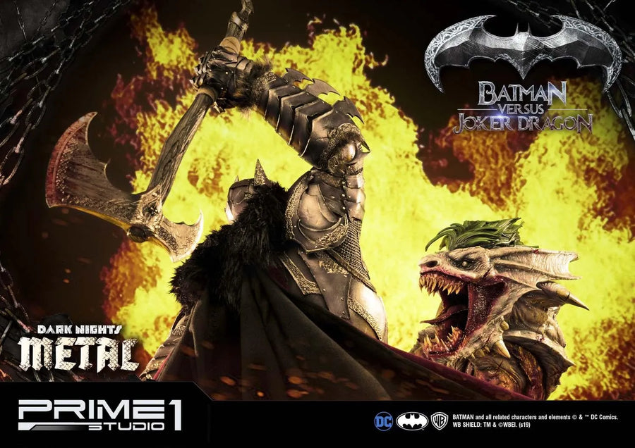 Batman Versus Joker Dragon (Regular Version) Dark Nights: Metal (Comics) – Prime1Studio – ActionFigure Brasil