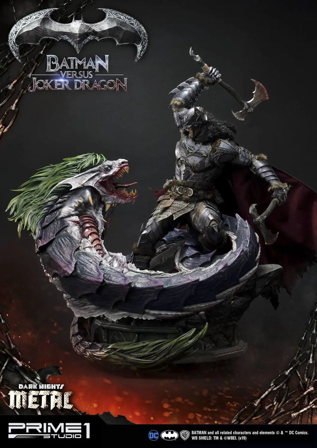 Batman Versus Joker Dragon (Regular Version) Dark Nights: Metal (Comics) – Prime1Studio – ActionFigure Brasil