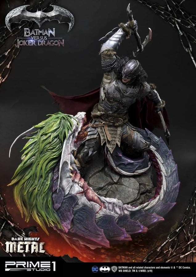 Batman Versus Joker Dragon (Regular Version) Dark Nights: Metal (Comics) – Prime1Studio – ActionFigure Brasil