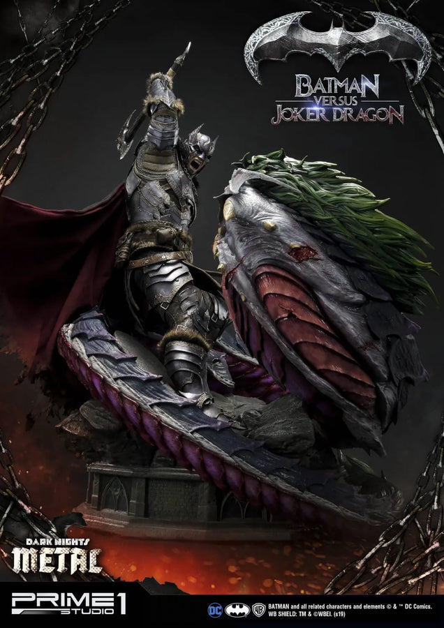 Batman Versus Joker Dragon (Regular Version) Dark Nights: Metal (Comics) – Prime1Studio – ActionFigure Brasil