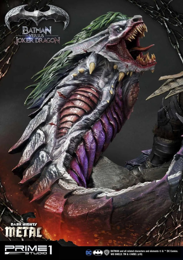 Batman Versus Joker Dragon (Regular Version) Dark Nights: Metal (Comics) – Prime1Studio – ActionFigure Brasil