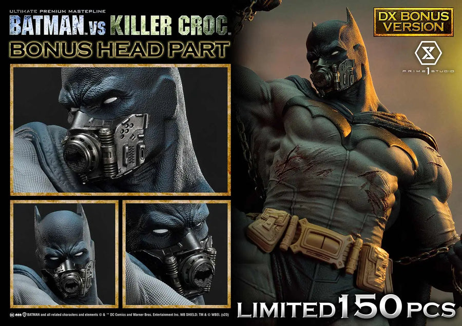 Batman Versus Killer Croc (Deluxe Bonus Version) Batman (Comics) – Prime1Studio – ActionFigure Brasil