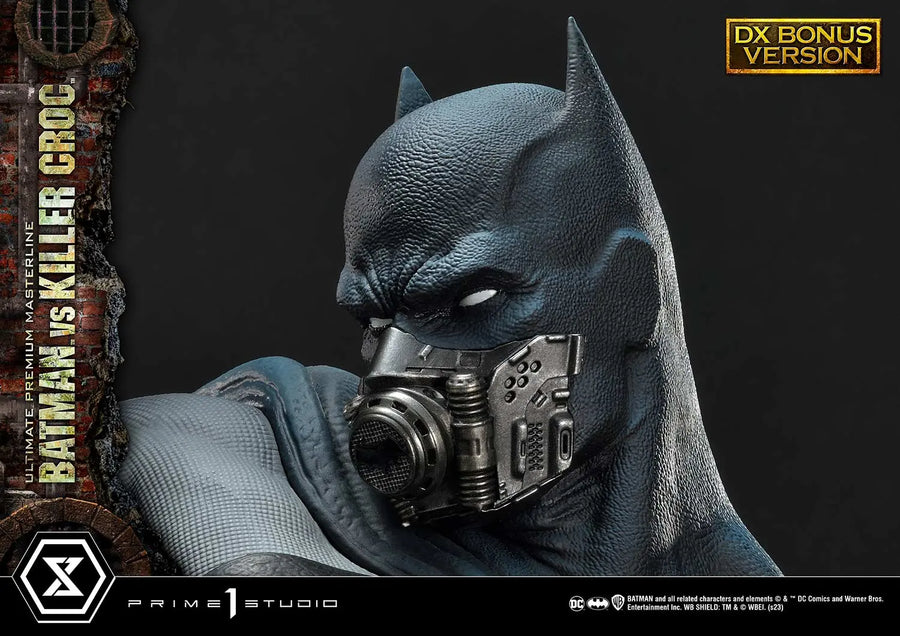 Batman Versus Killer Croc (Deluxe Bonus Version) Batman (Comics) – Prime1Studio – ActionFigure Brasil