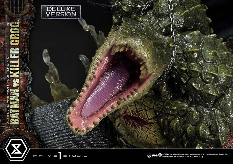Batman Versus Killer Croc (Deluxe Bonus Version) Batman (Comics) – Prime1Studio – ActionFigure Brasil