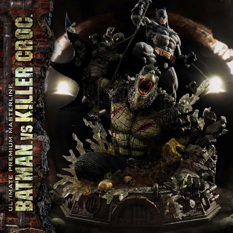 Batman Versus Killer Croc (Deluxe Version) Batman (Comics) – Prime1Studio – ActionFigure Brasil