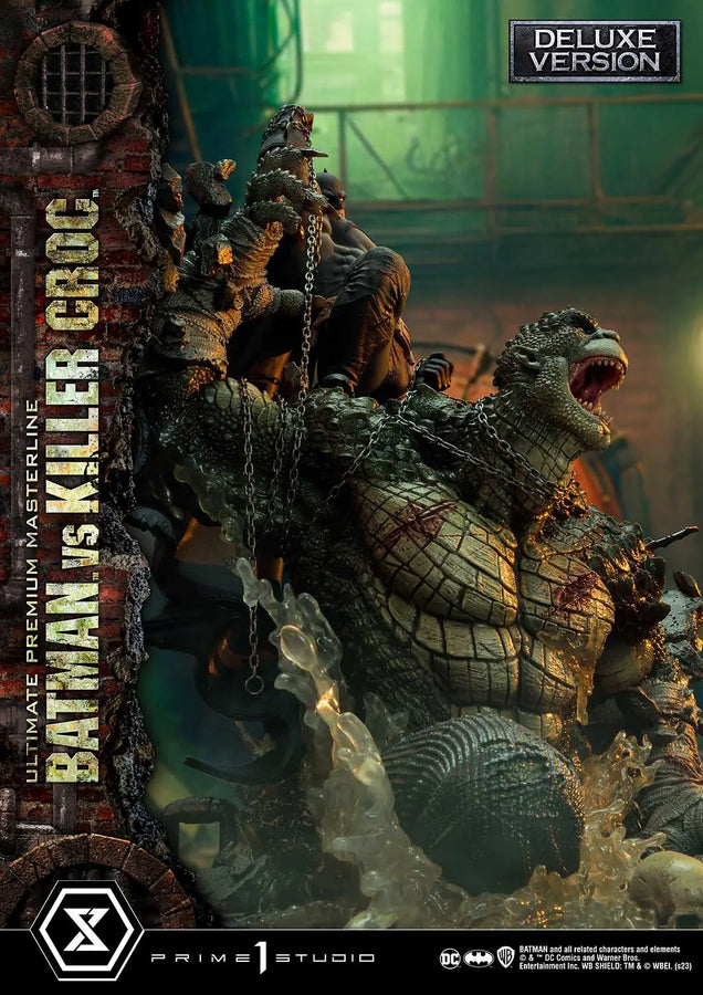 Batman Versus Killer Croc (Deluxe Version) Batman (Comics) – Prime1Studio – ActionFigure Brasil