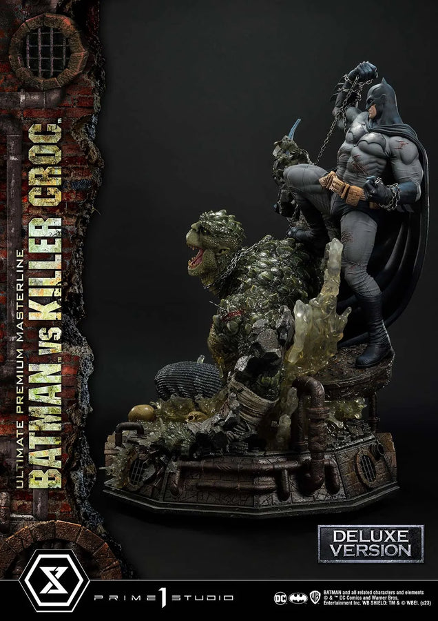 Batman Versus Killer Croc (Deluxe Version) Batman (Comics) – Prime1Studio – ActionFigure Brasil