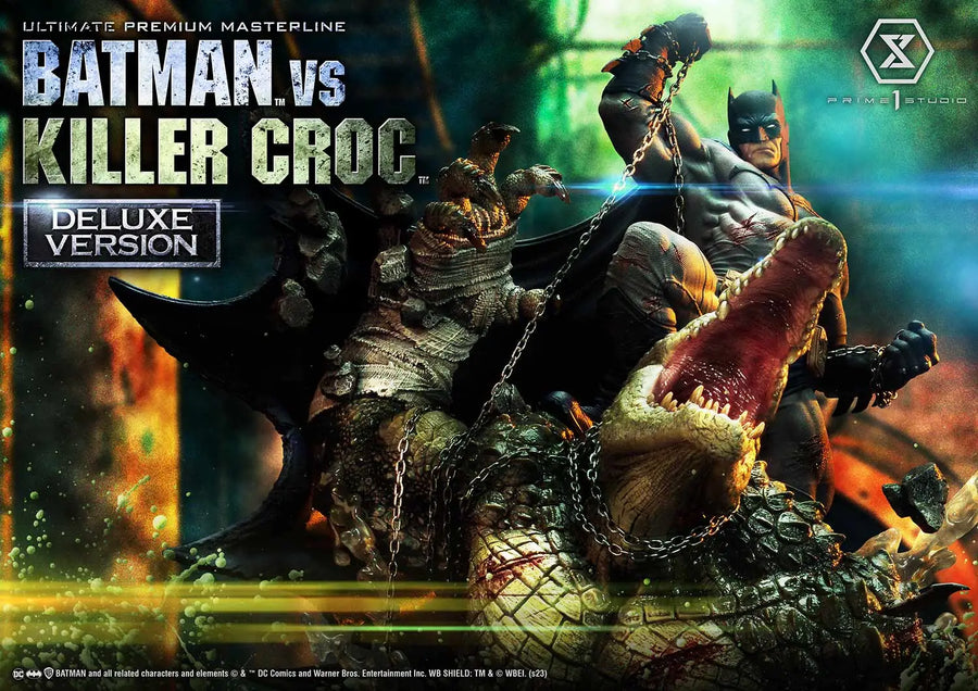 Batman Versus Killer Croc (Deluxe Version) Batman (Comics) – Prime1Studio – ActionFigure Brasil