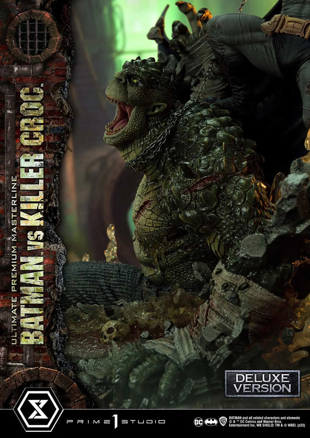 Batman Versus Killer Croc (Deluxe Version) Batman (Comics) – Prime1Studio – ActionFigure Brasil