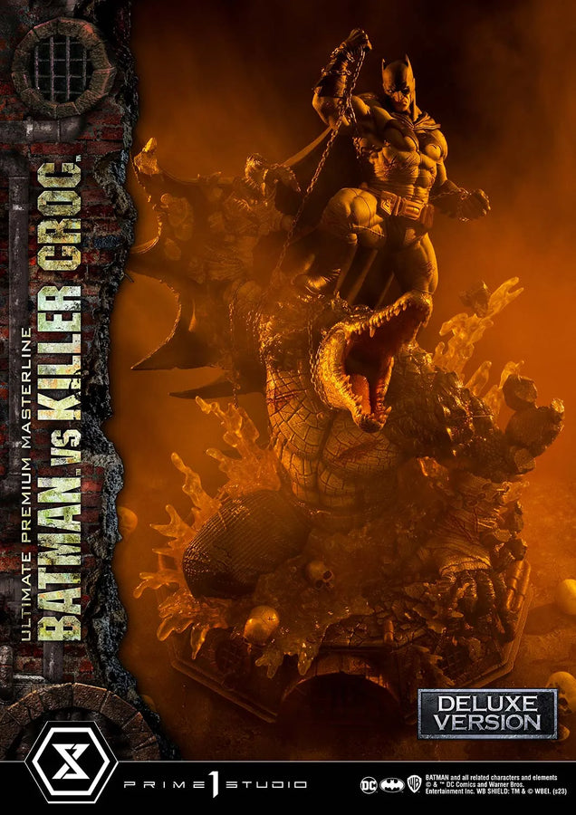 Batman Versus Killer Croc (Deluxe Version) Batman (Comics) – Prime1Studio – ActionFigure Brasil