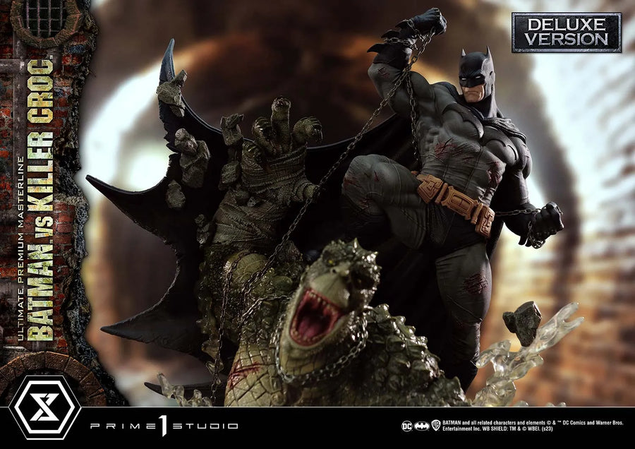 Batman Versus Killer Croc (Deluxe Version) Batman (Comics) – Prime1Studio – ActionFigure Brasil