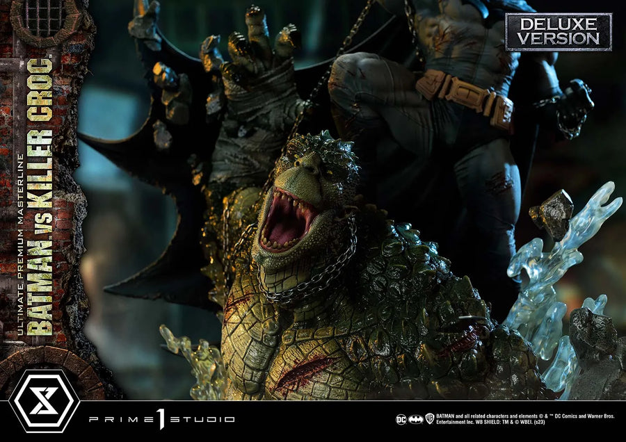 Batman Versus Killer Croc (Deluxe Version) Batman (Comics) – Prime1Studio – ActionFigure Brasil