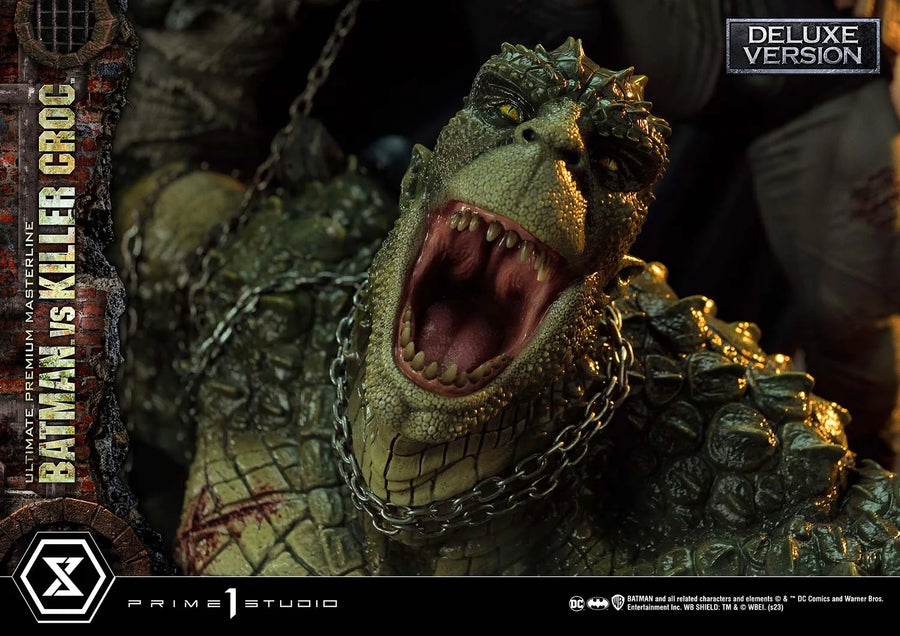 Batman Versus Killer Croc (Deluxe Version) Batman (Comics) – Prime1Studio – ActionFigure Brasil