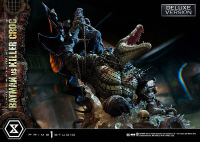 Batman Versus Killer Croc (Deluxe Version) Batman (Comics) – Prime1Studio – ActionFigure Brasil
