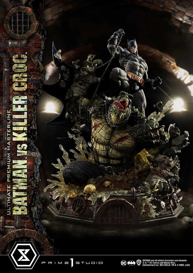Batman Versus Killer Croc (Regular Version) Batman (Comics) – Prime1Studio – ActionFigure Brasil