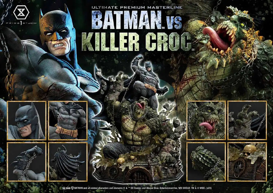 Batman Versus Killer Croc (Regular Version) Batman (Comics) – Prime1Studio – ActionFigure Brasil