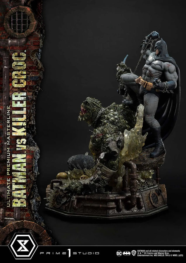 Batman Versus Killer Croc (Regular Version) Batman (Comics) – Prime1Studio – ActionFigure Brasil