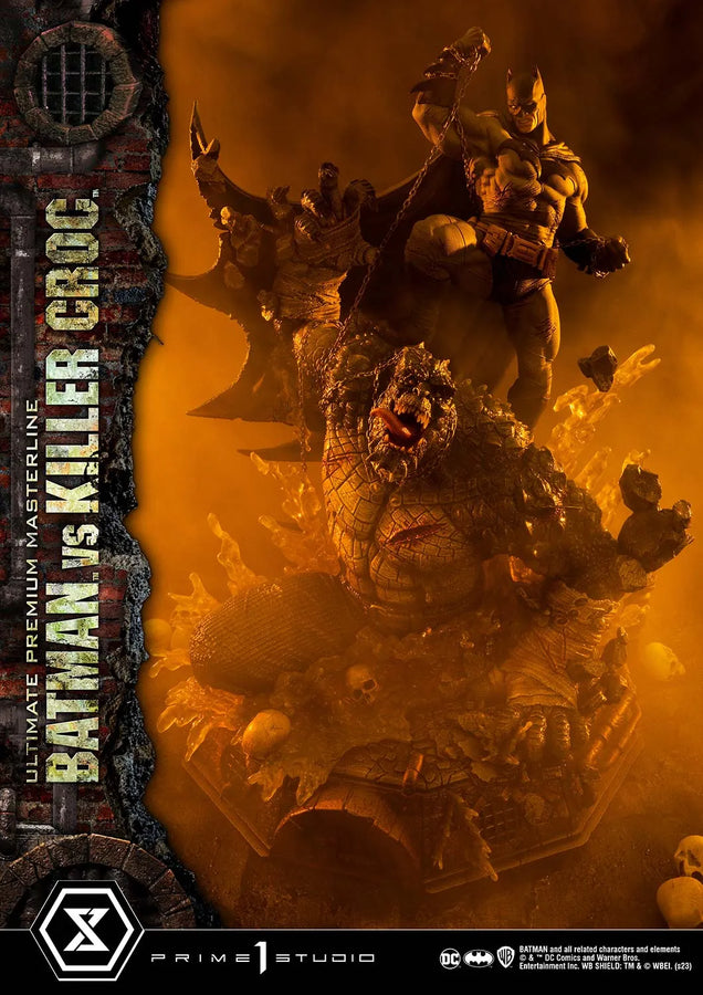 Batman Versus Killer Croc (Regular Version) Batman (Comics) – Prime1Studio – ActionFigure Brasil