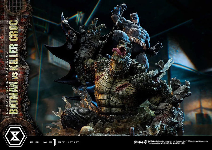 Batman Versus Killer Croc (Regular Version) Batman (Comics) – Prime1Studio – ActionFigure Brasil