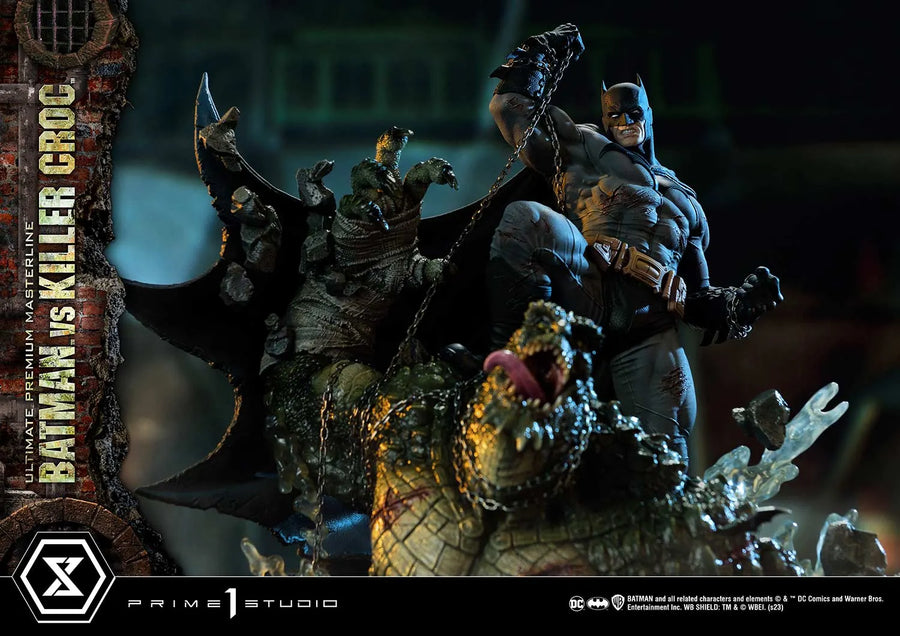 Batman Versus Killer Croc (Regular Version) Batman (Comics) – Prime1Studio – ActionFigure Brasil