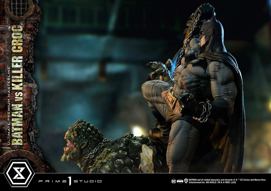 Batman Versus Killer Croc (Regular Version) Batman (Comics) – Prime1Studio – ActionFigure Brasil