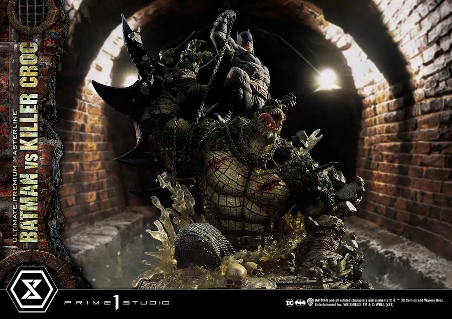 Batman Versus Killer Croc (Regular Version) Batman (Comics) – Prime1Studio – ActionFigure Brasil