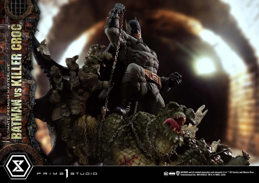 Batman Versus Killer Croc (Regular Version) Batman (Comics) – Prime1Studio – ActionFigure Brasil