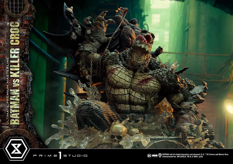 Batman Versus Killer Croc (Regular Version) Batman (Comics) – Prime1Studio – ActionFigure Brasil