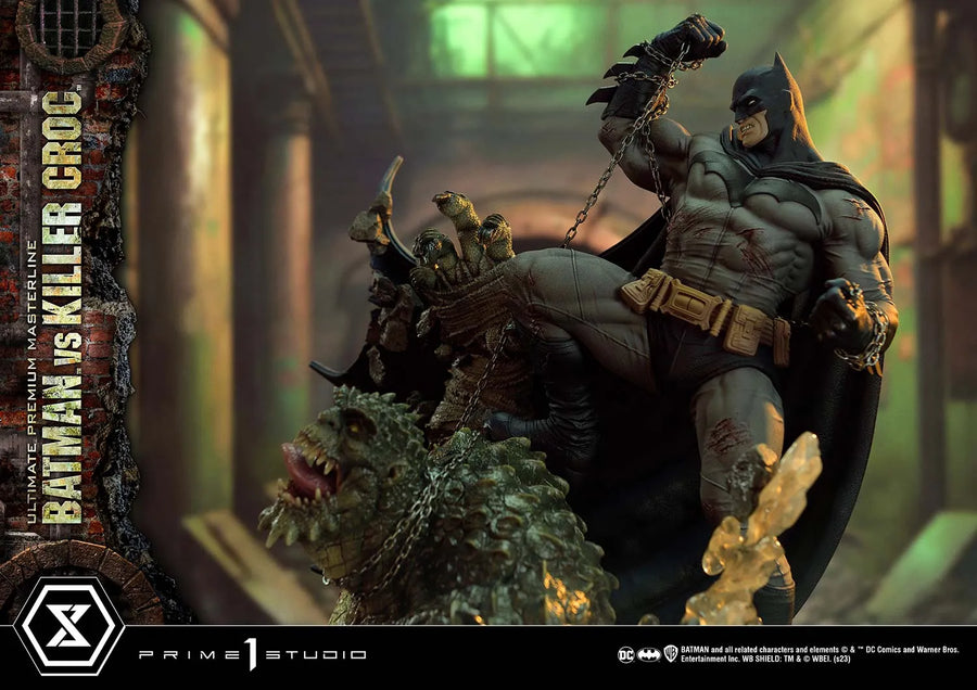 Batman Versus Killer Croc (Regular Version) Batman (Comics) – Prime1Studio – ActionFigure Brasil