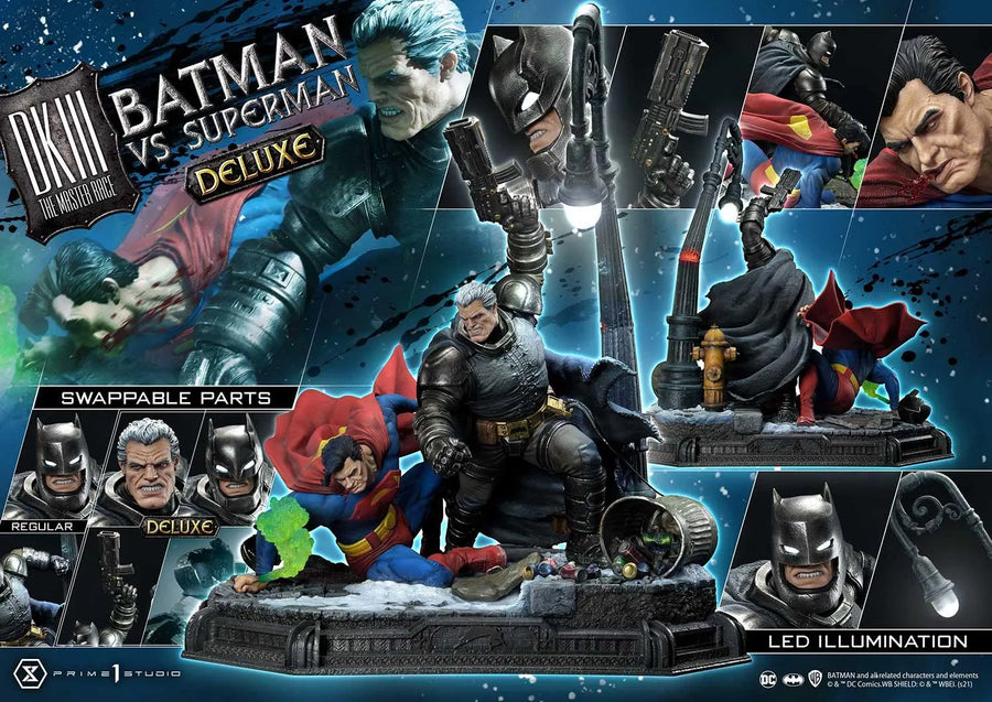 Batman versus Superman (Deluxe Bonus Version) Batman:The Dark Knight Returns (Comics) – Prime1Studio – ActionFigure Brasil