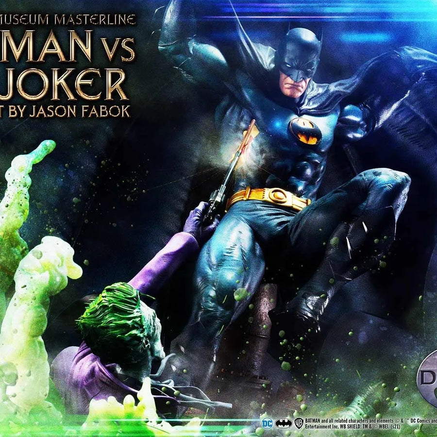 Batman Versus The Joker (Deluxe Bonus Version) Batman (Comics) – Prime1Studio – ActionFigure Brasil