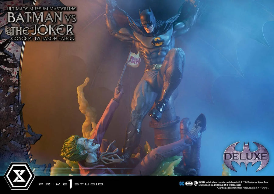 Batman Versus The Joker (Deluxe Bonus Version) Batman (Comics) – Prime1Studio – ActionFigure Brasil