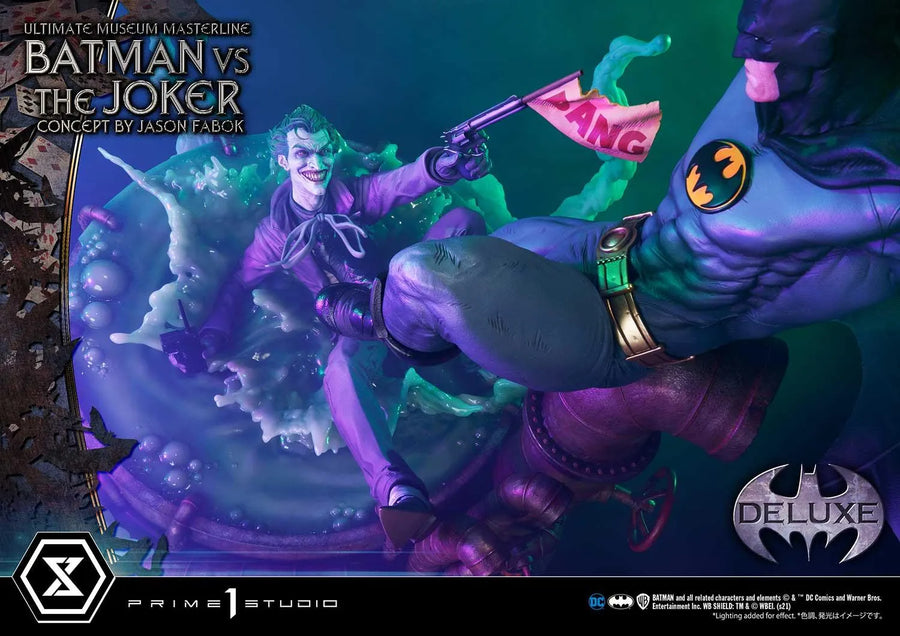 Batman Versus The Joker (Deluxe Bonus Version) Batman (Comics) – Prime1Studio – ActionFigure Brasil