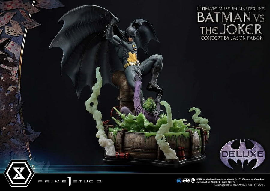 Batman Versus The Joker (Deluxe Bonus Version) Batman (Comics) – Prime1Studio – ActionFigure Brasil
