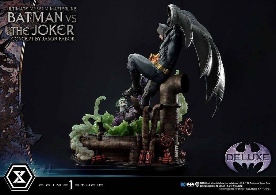 Batman Versus The Joker (Deluxe Bonus Version) Batman (Comics) – Prime1Studio – ActionFigure Brasil