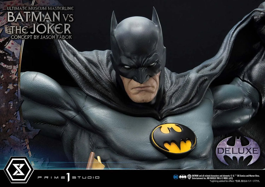 Batman Versus The Joker (Deluxe Bonus Version) Batman (Comics) – Prime1Studio – ActionFigure Brasil