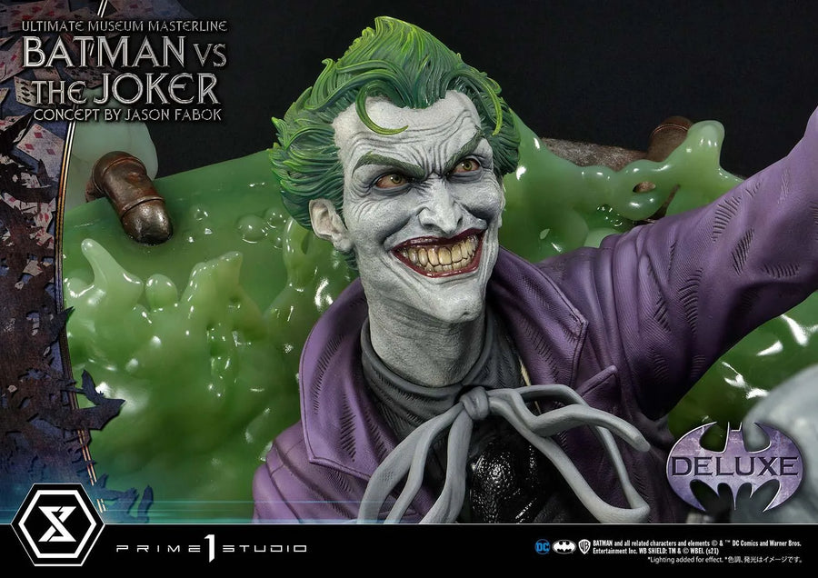 Batman Versus The Joker (Deluxe Bonus Version) Batman (Comics) – Prime1Studio – ActionFigure Brasil
