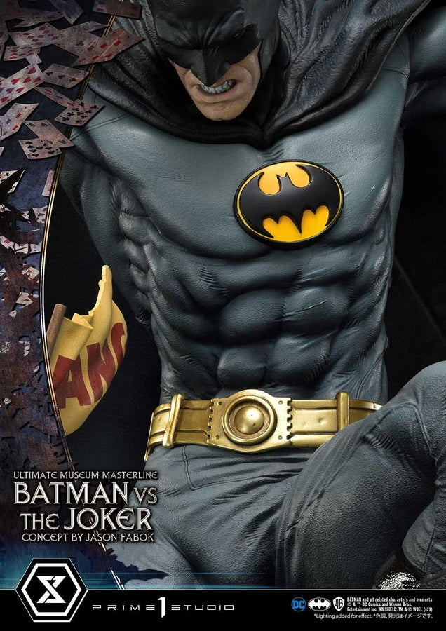 Batman Versus The Joker (Deluxe Bonus Version) Batman (Comics) – Prime1Studio – ActionFigure Brasil